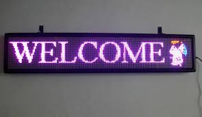 Scrolling Sign