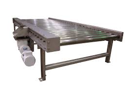 Polished Stainless Steel Conveyor, For Moving Goods, Feature : Excellent Quality, Long Life