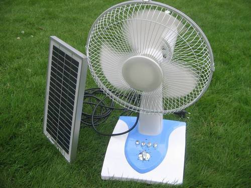 Solar Table Fans