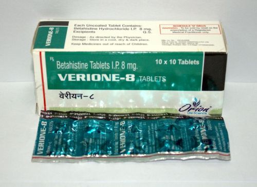 Off White Verione-8 Tablets, For Clinical, Hospital, Grade Standard : Medicine Grade