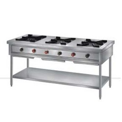Stainless Steel Three Burner Gas Stove