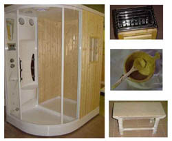 Portable Steam Bath Cabins