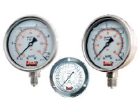 Industrial Heavy Duty Liquid Filled Pressure Gauges