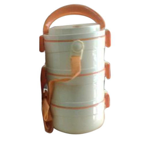 Plastic 3 Tier Lunch Box, Color : Many Exciting Colour To Choose