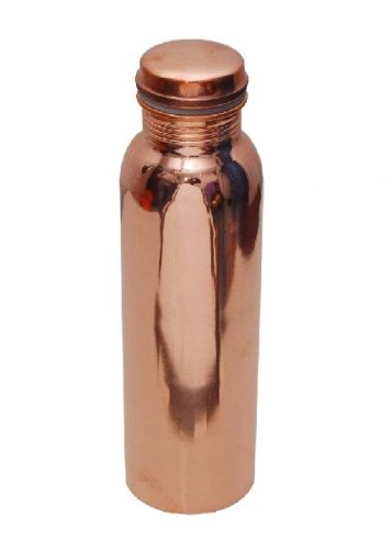 Plain Copper Water Bottle, Packaging Type : Box