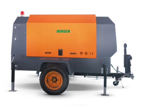 Horgen Diesel Portable Air Compressor, Power Source : Customizable