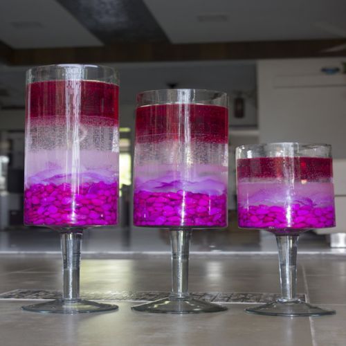 Pink Home Decor Candle