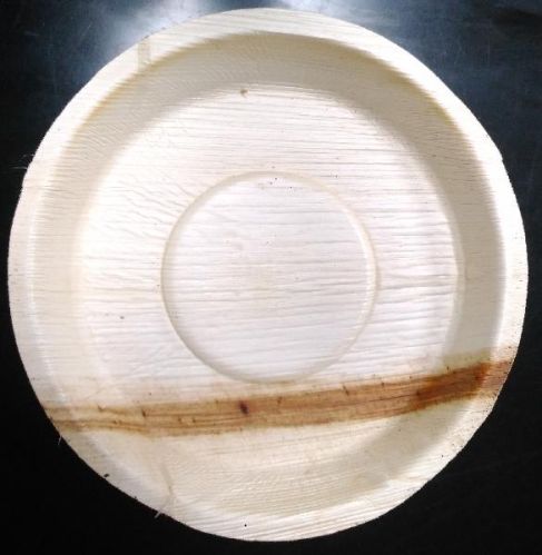 8 Inch Arecanut Leaf Plate