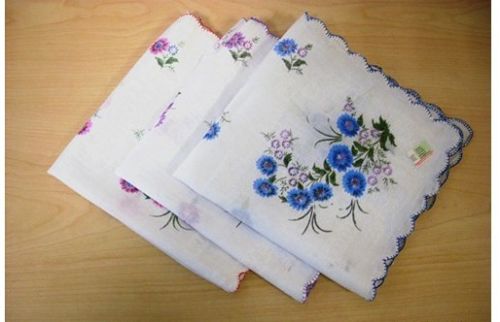 Ladies Printed Handkerchiefs