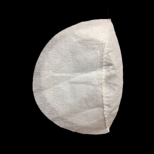 White Needle Punch Shoulder Pad