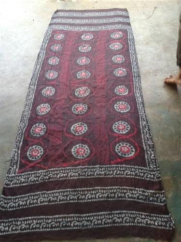 Batik Chanderi Dupatta, Pattern : Plain, Printed, Embroidery