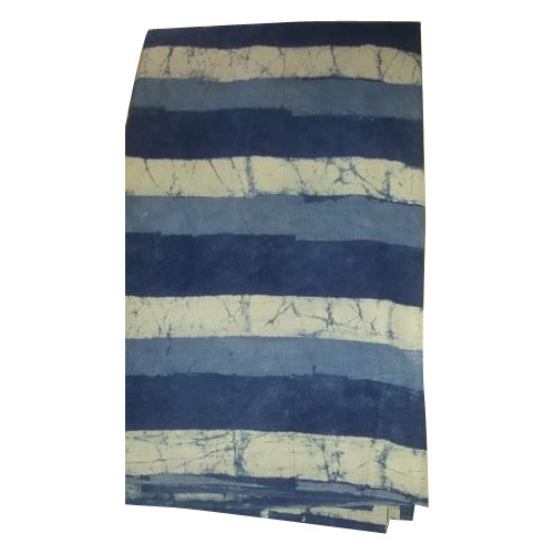 Indigo Cotton Fabric, For Suits, Kurtis Etc, Pattern : Printed