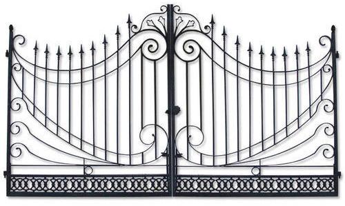 Manual Polished Metal Gate Grill, For Outside The House, Style : Common