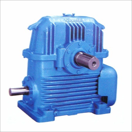 Metal Shanthi Worm Reduction Gearbox, For Industrial