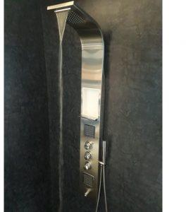 Aqua Anti Fingerprint Steel Matte Shower Panel