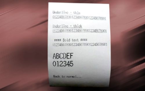 Bus Ticket Paper