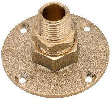 Sarang MS With Brass Coating Hydraulic Pipe Flange, Size : 0.125-0.5 Inch