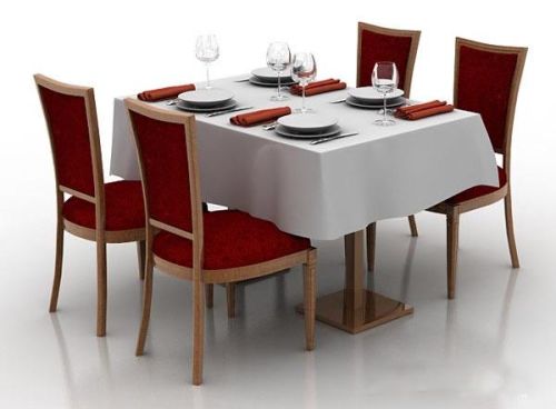 Restaurant Table And Chair Set