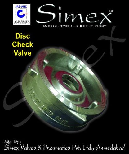 Single Disc Non Slam Check Valve