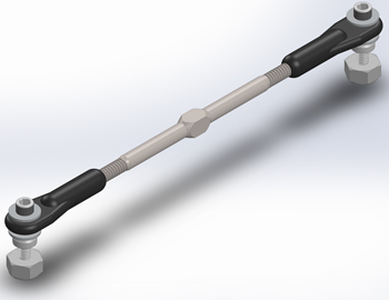 UAV Control Rod Linkage Assemblies