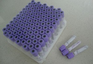 EDTA K-2 Double Cap Blood Collection Tube