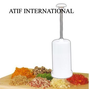 Plastic Onion Chopper, Color : White