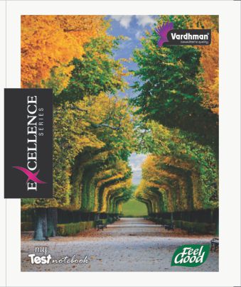 Rectangular 19cm X 15.5cm My Test Notebook, For Office, Cover Material : Paper