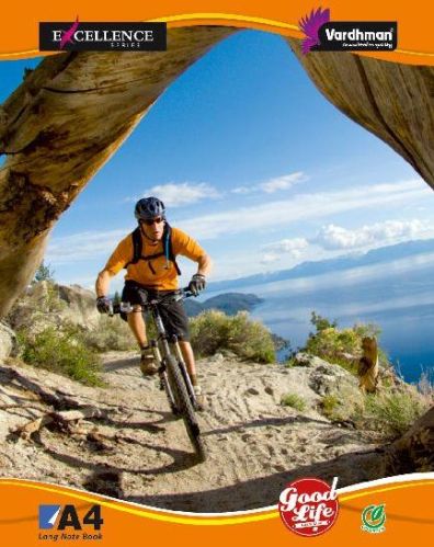 Rectangular 29.7cm X 21cm A4 Long Notebook, For Office, School, Cover Material : Paper