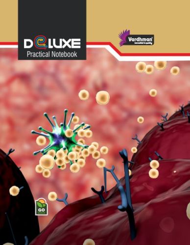 Rectangular Staple Deluxe Practical Notebook, For School, Cover Material : Paper