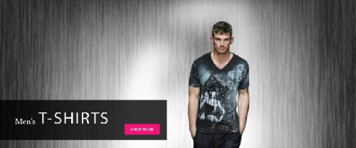 Mens V Neck T-Shirts