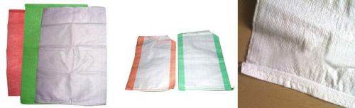 WHITE POLYPROPYLENE BAGS