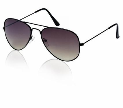 Blumelt Stylish Black Flat Aviator