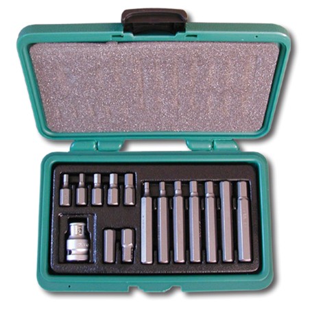 Honiton Chrome Vanadium Steel Bit Socket Set