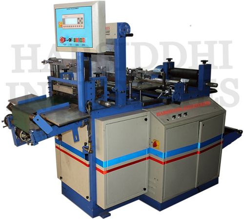 Coated Mild Steel Shrink PVC Label Cutting Machine for Industrial