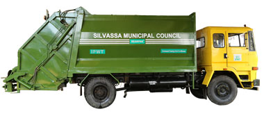 Electric Rear Loading Garbage Compactor