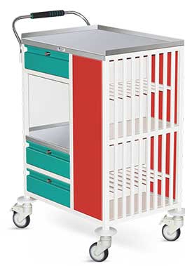 Ward Round Trolley