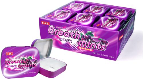 Classic Tin - 15g Grape Flavor Mints