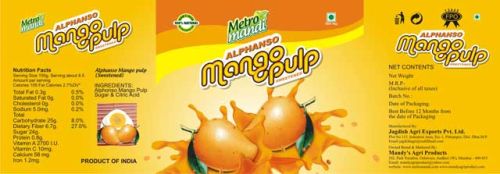 Alphonso mango pulp