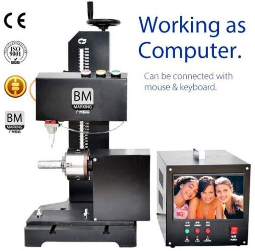 Dot Pin Marking Machine (BM-08TCY), For Metal Parts Plastic, Rated Power : 450w