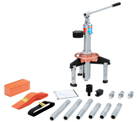 Manual Hydraulic Pusher, For Maintenance, Color : Black