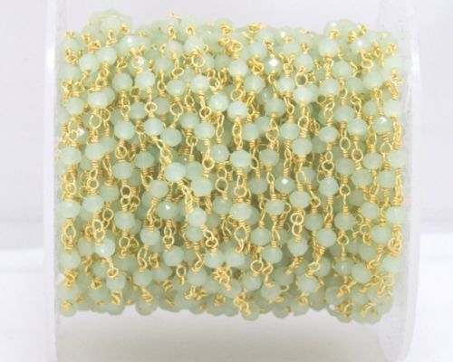 Gold Plated Rosary Chain, Occasion : All Occasion