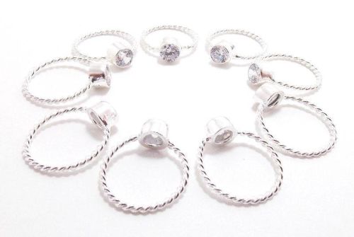 925 Sterling Silver Rainbow Moonstone Gemstone Ring