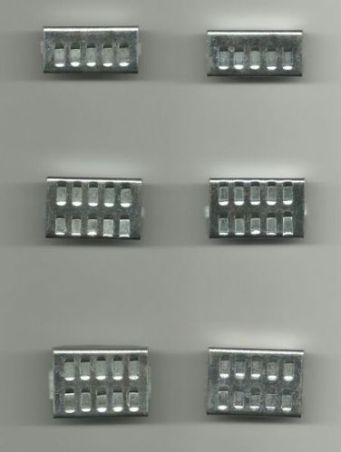 Serrated Seals, Color : Silver