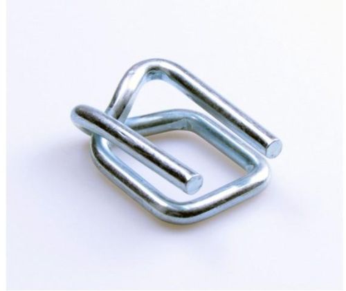 Galvanised Wire Buckles, Color : Steel Grey