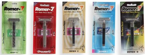 Romer-7 Metal Twist Open Razors, For Shaving, Gender : Unisex