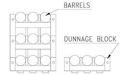 Metal Dunnage Block