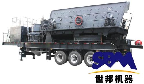 Mobile Crusher Plant, Brand Name : SBM