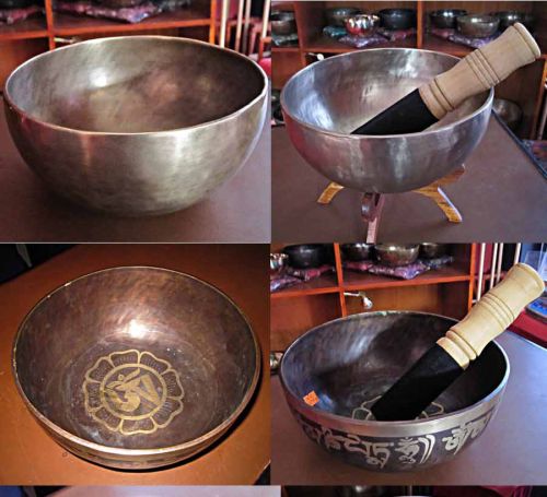 Seven metals Tibetan Singing Bowls for meditationn