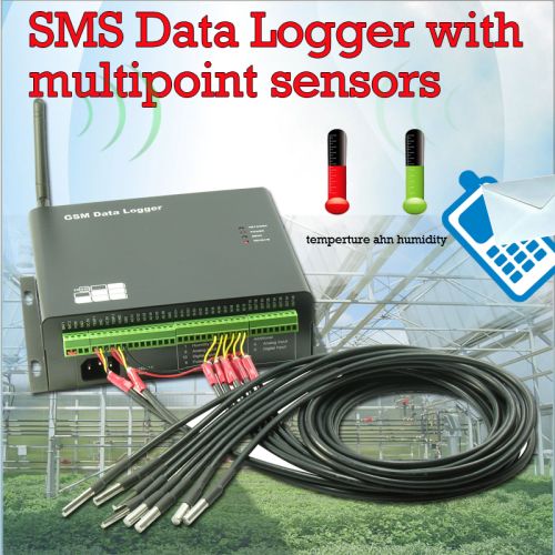 Wireless Multipoint Temperature Monitoring System, Power : 24v