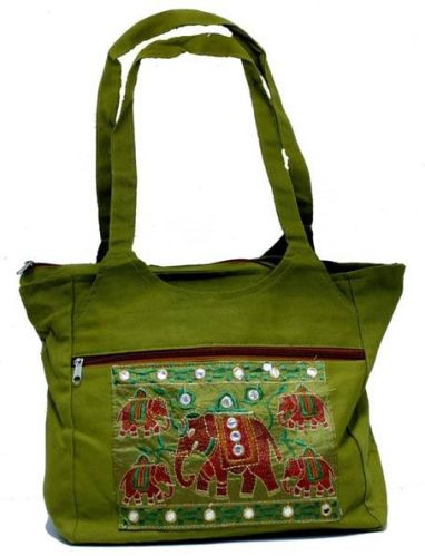 Cotton Ladies Handbag